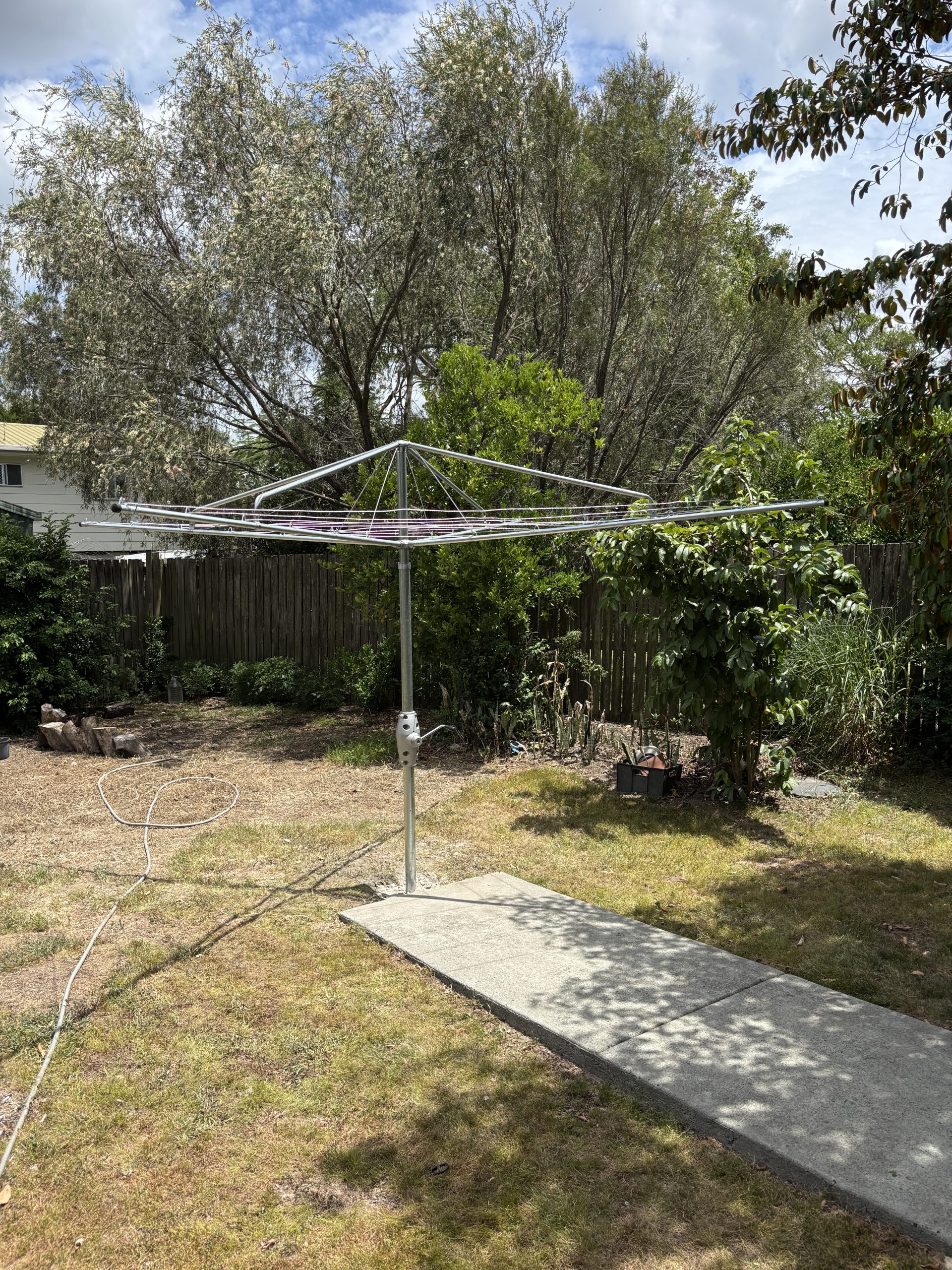 Rotary Clothes Line Replacement - Bundamba, QLD