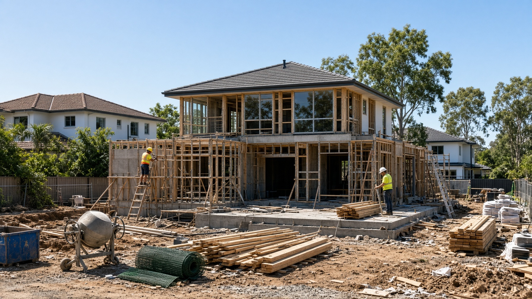 Construction Costs in SEQ 7 Key Reasons Building Prices Are Still Rising Logo 2